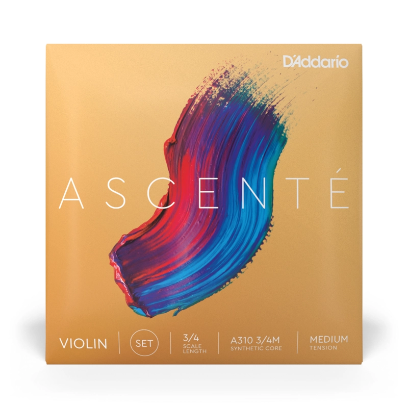 SET CUERDAS DADDARIO VIOLÍN 3/4 ASCENTE MED A310 3/4M - 1