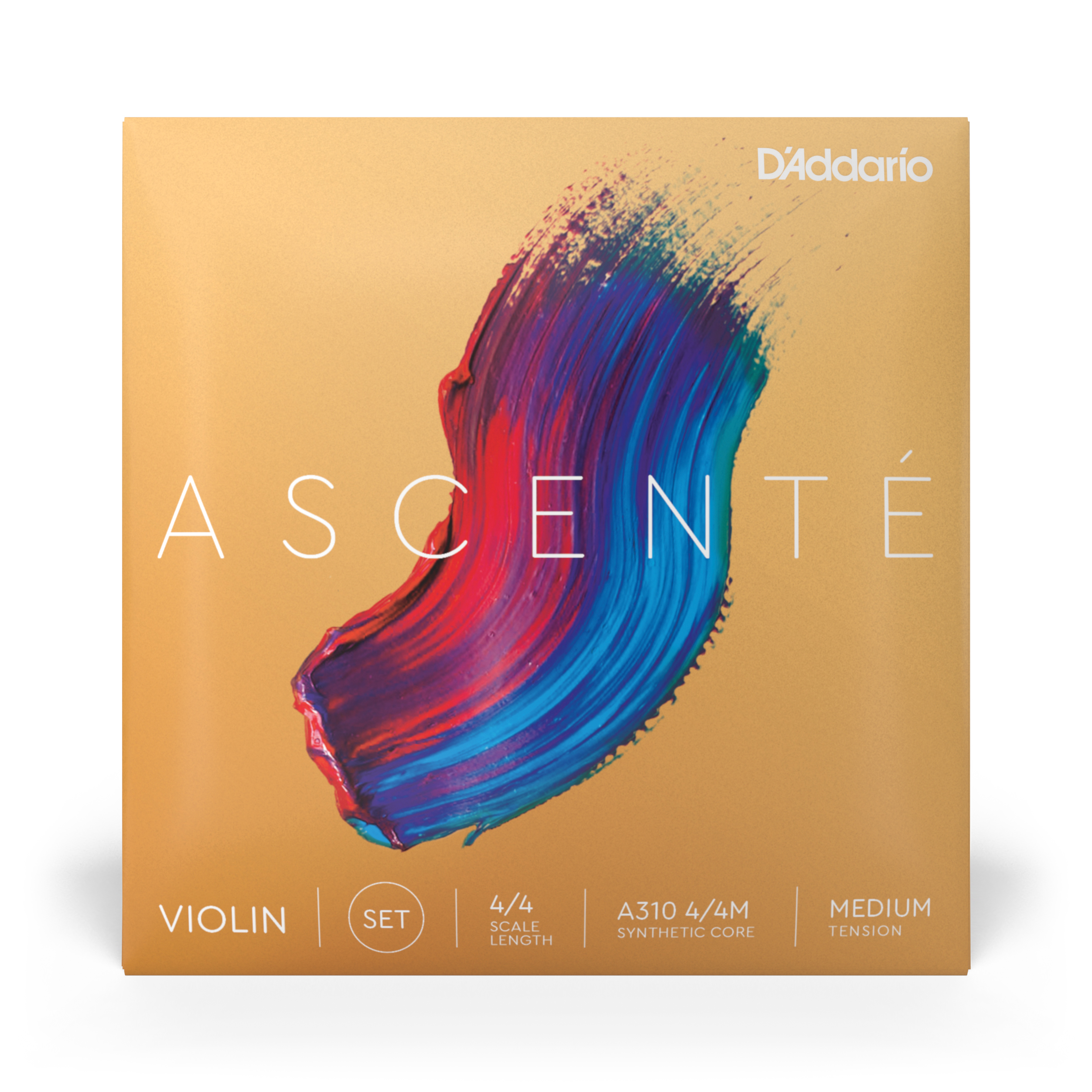 SET DE CUERDAS DADDARIO VIOLÍN 4/4 ASCENTE MED A310 4/4M - 1