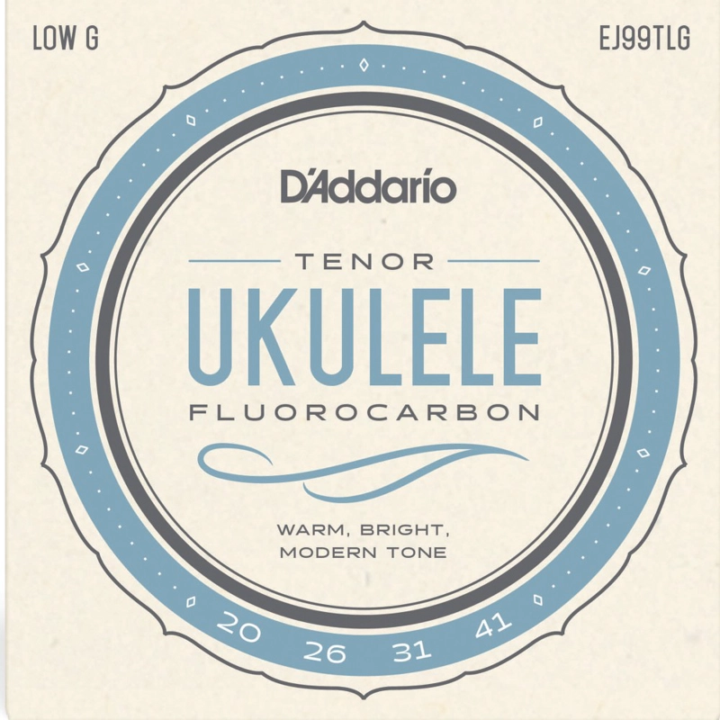 SET CUERDAS DADDARIO UKELELE TENOR LOW G EJ99TLG