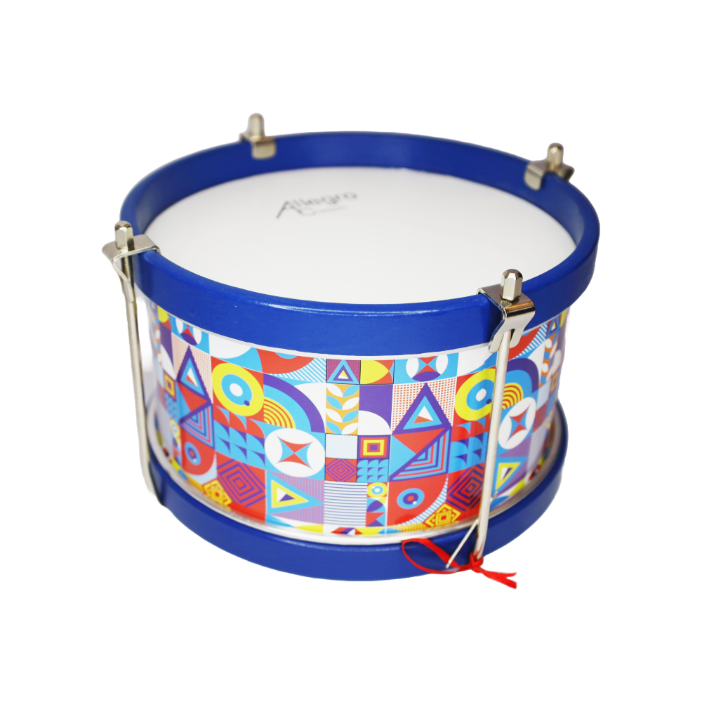 TAMBORÍN ALLEGRO NIÑOS 8'' DISEÑO GEOMÉTRICO ALL-TK-B - 2