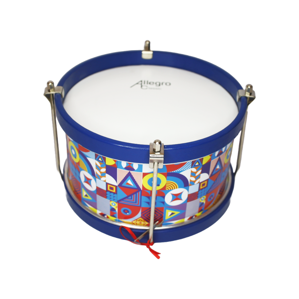 TAMBORÍN ALLEGRO NIÑOS 8'' DISEÑO GEOMÉTRICO ALL-TK-B - 3