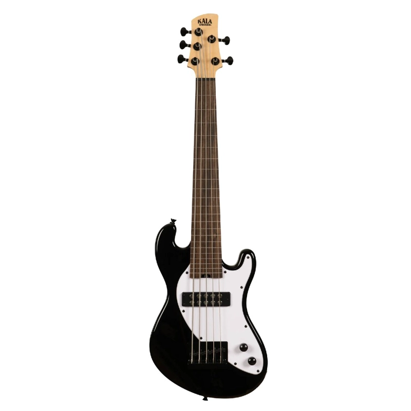 U-BASS KALA CUERPO SOLIDO 5 CUERDAS FRETLESS UBASS-SB5-BK-FL