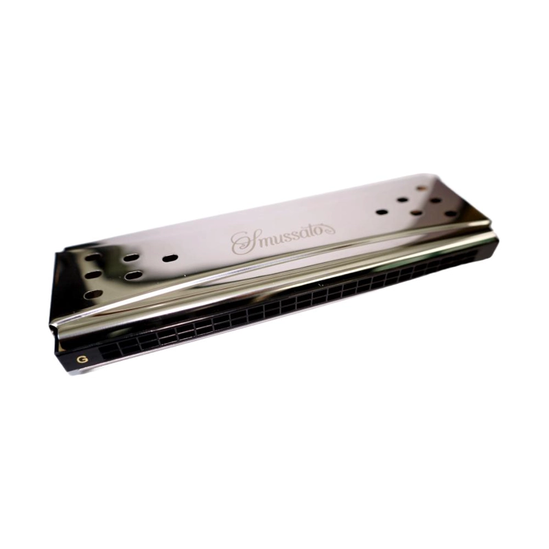 ARMONICA 24 NOTAS DOBLE TONALIDAD SM-242 SMUSSATO - 2