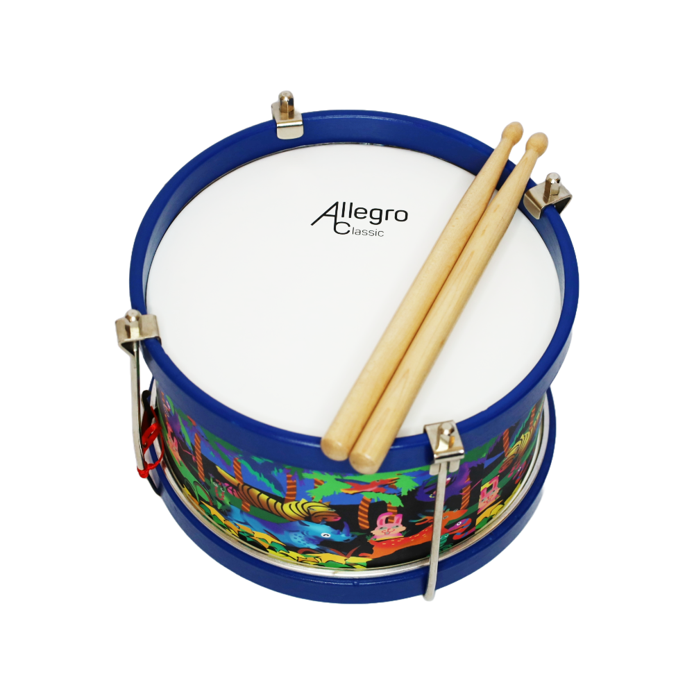 TAMBORIN PARA NIÑOS 8'' DISEÑO JUNGLA ALL-TK-E ALLEGRO - 1