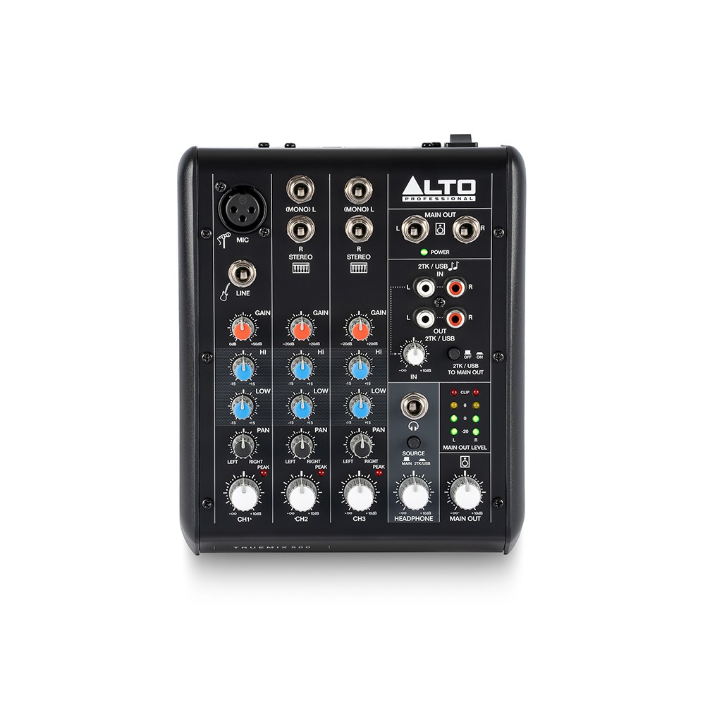 MEZCLADOR ANALOGO 5 CANALES TRUEMIX 500 ALTO PROFESIONAL - 1