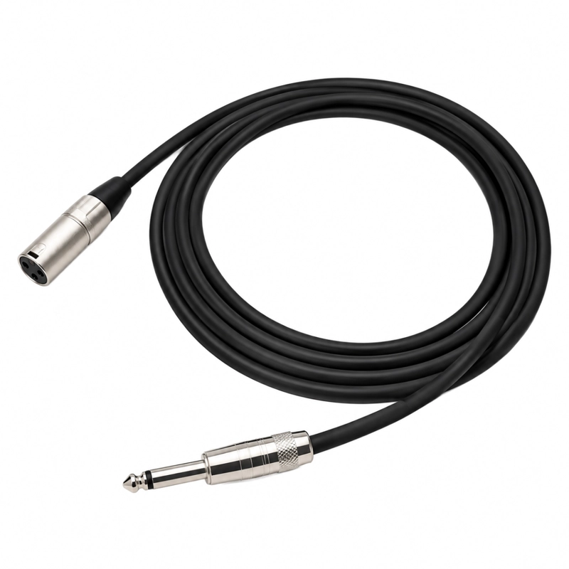 CABLE MICROFONO KIRLIN XLR (M)- PLUG 10M MPC-281PN-10 - 1