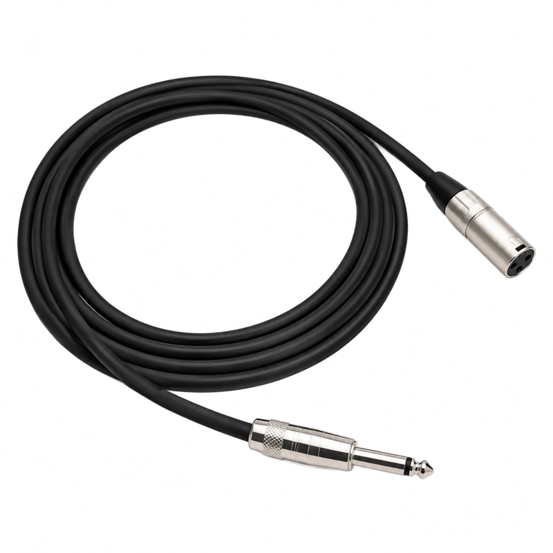 CABLE MICROFONO KIRLIN XLR (M)- PLUG 10M MPC-281PN-10 - 3