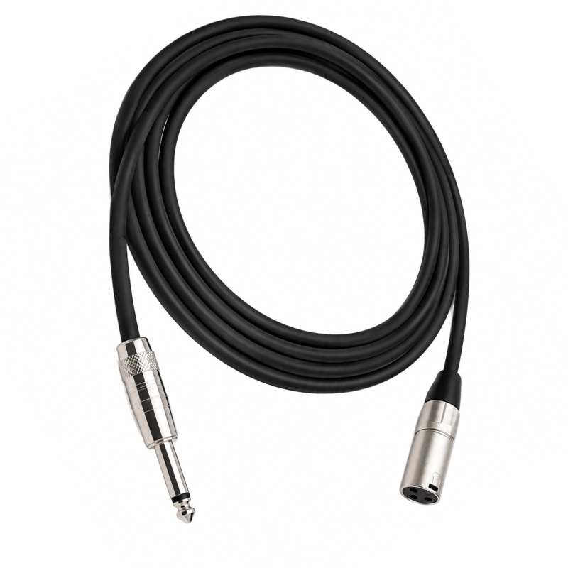 CABLE MICROFONO KIRLIN XLR (M)- PLUG 10M MPC-281PN-10 - 4