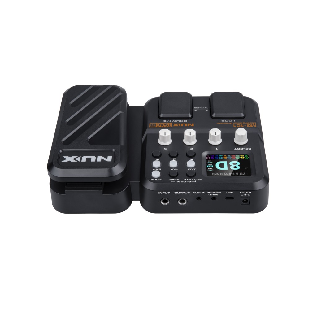 PEDAL MULTIEFECTO PARA GUITARRA MG-101 NUX - 3