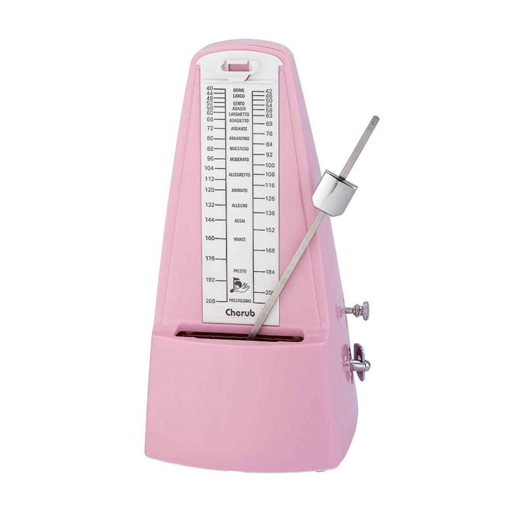 METRONOMO MECANICO PINK WSM-330PK CHERUB - 1