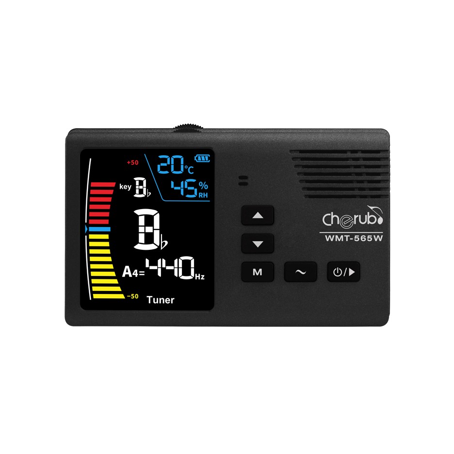 AFINADOR/METRONOMO PARA VIENTOS WMT-565W CHERUB - 1