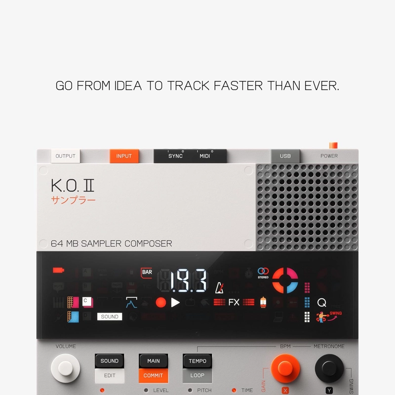 SAMPLER EP-133 K.O. II TE - 4