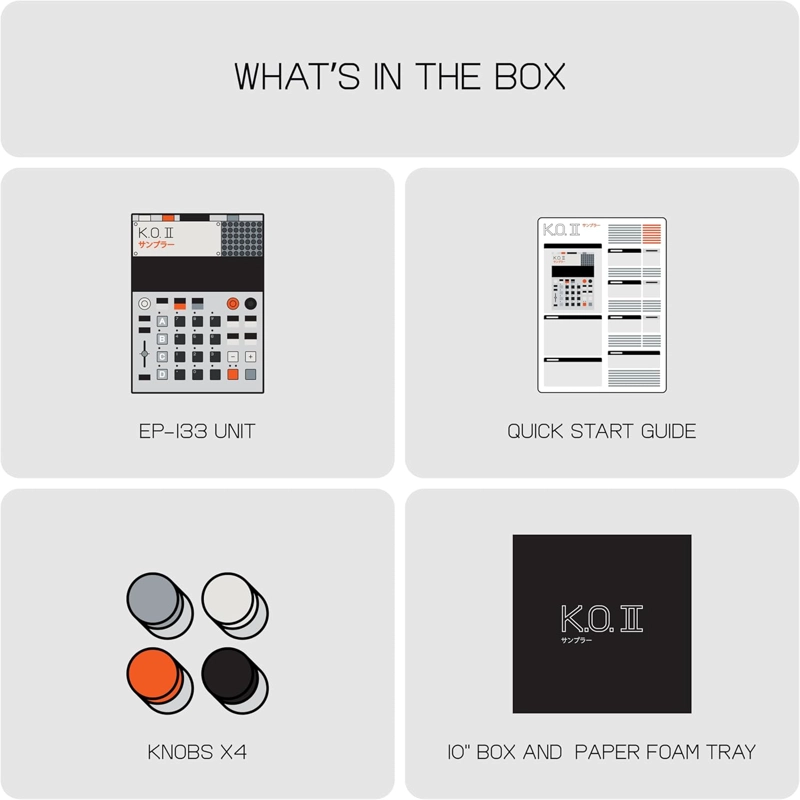 SAMPLER EP-133 K.O. II TE - 9