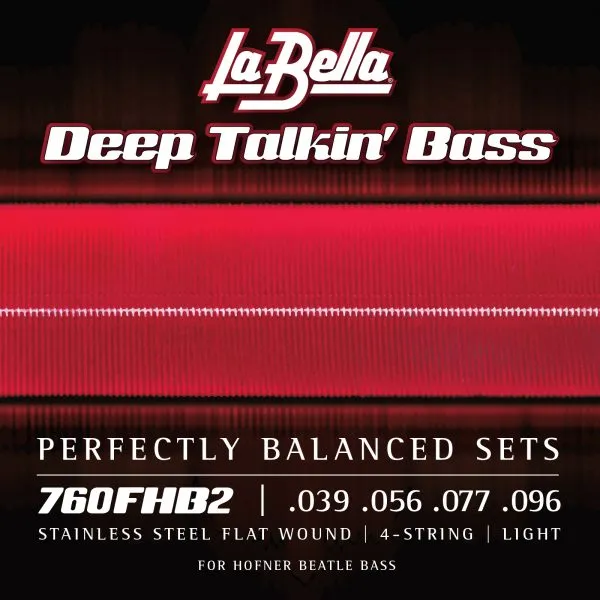 SET BAJO ELECTRICO DEEP TALKIN BASS 760FHB2 LA BELLA - 1