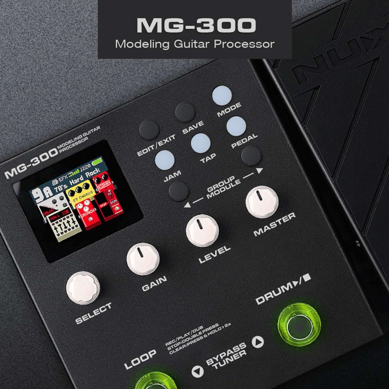 PEDALERA MULTIEFECTO MG-300 MKII NUX - 5