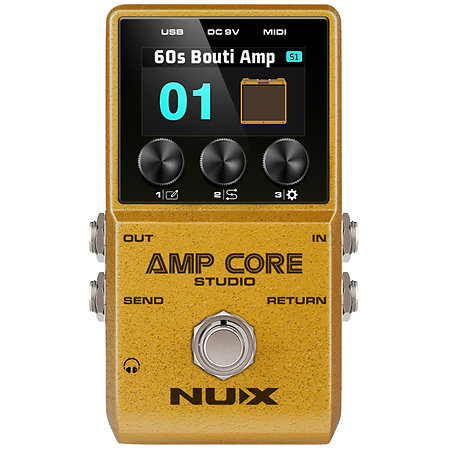 PEDAL DE GUITARRA AMP CORE STUDIO NCA-1 NUX - 1