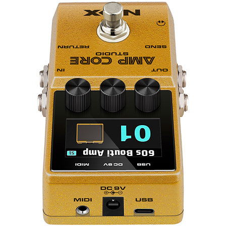 PEDAL DE GUITARRA AMP CORE STUDIO NCA-1 NUX - 5