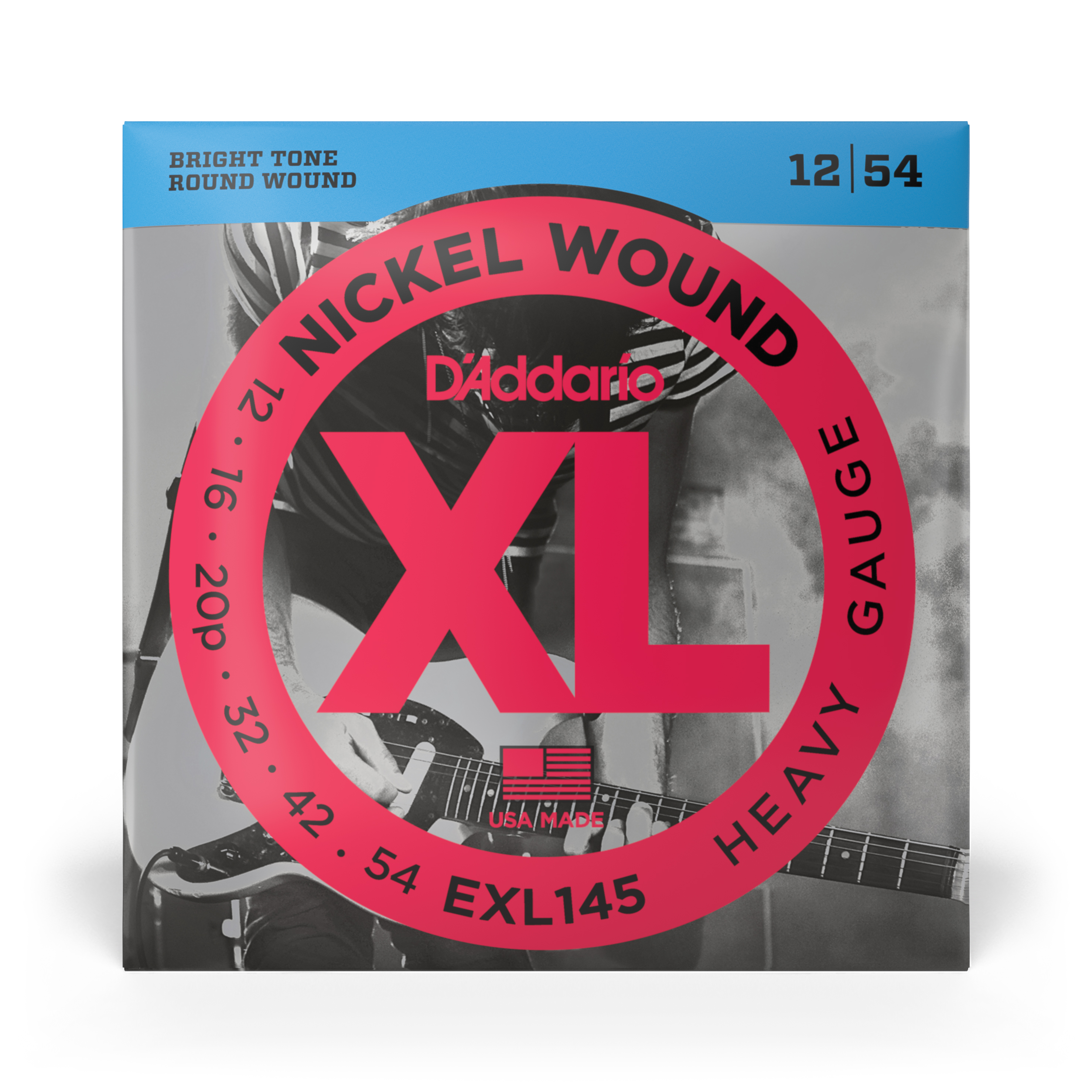 SET DE CUERDAS GUITARRA ELE CTRICA 12-54 EXL145 DADDARIO - 1