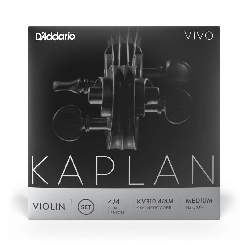 SET CUERDAS VIOLIN 4/4 KAPLAN VIVO T.MED KV310 4/4M DADDARIO - 1