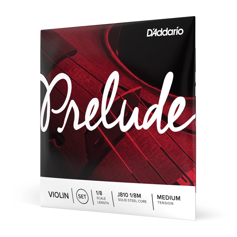 SET CUERDA VIOLIN TENSION MEDIA J810 1/8M DADDARIO