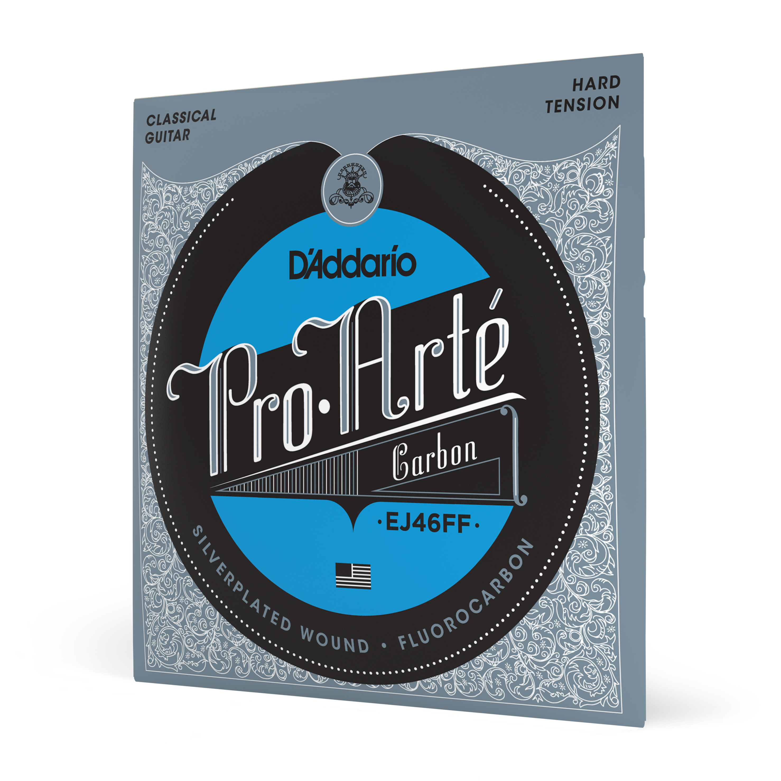 SET DE CUERDAS CLASICAS CARBON HARD TENSION EJ46FF DADDARIO - 2