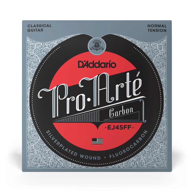 SET DE CUERDAS CLASICAS CARBON N. TENSION EJ45FF DADDARIO - 1