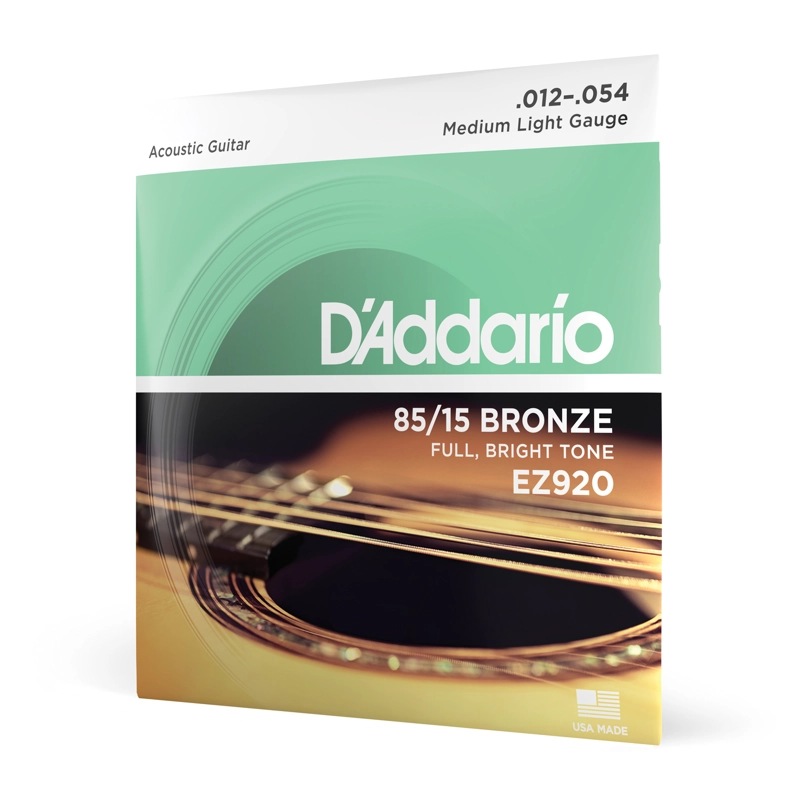 SET CUERDAS GUITARRA ACUS. 85/15 T.M B. 12-54 EZ920 DADDARIO - 2