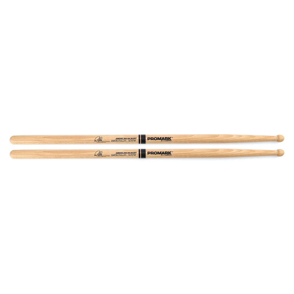 BAQUETA SIMON PHILLIPS 707 5A NOGAL TX707W PRO MARK - 1