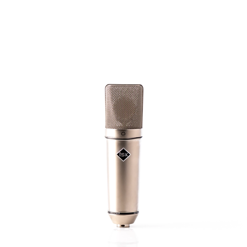 MICROFONO CONDENSADOR UNIDIRECCIONAL + SOPORTE U87PRO ISK - 2