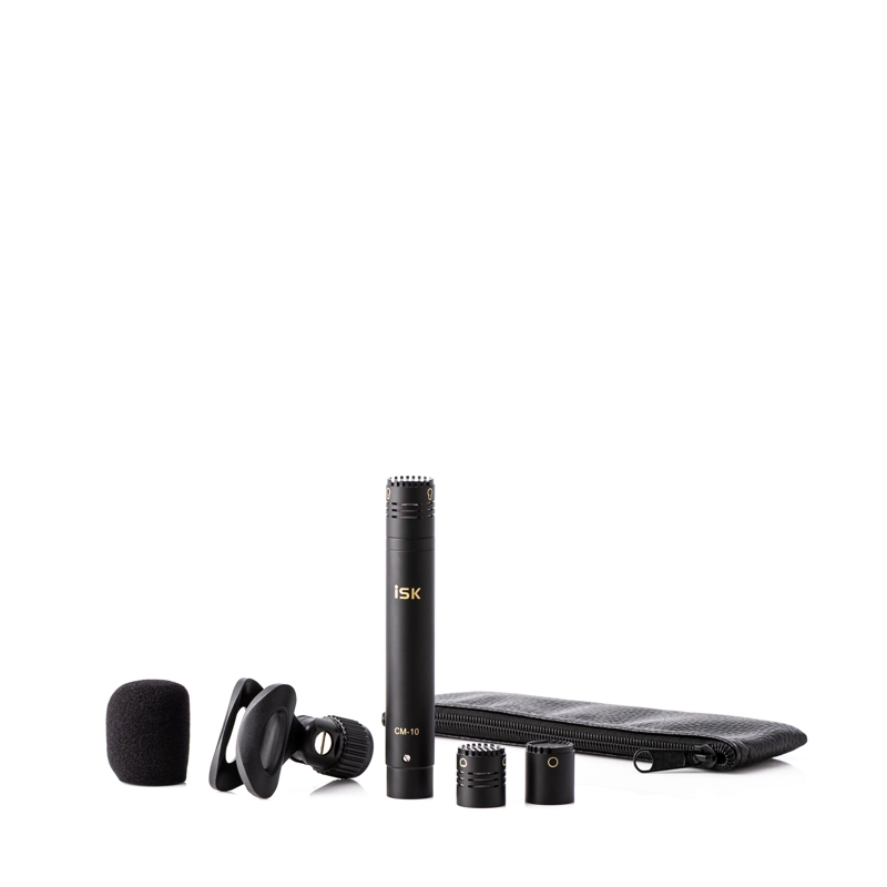 KIT  MICROFONO CONDENS UNI-BI-OMNI-DIRECCIONAL CM-10KIT ISK - 1