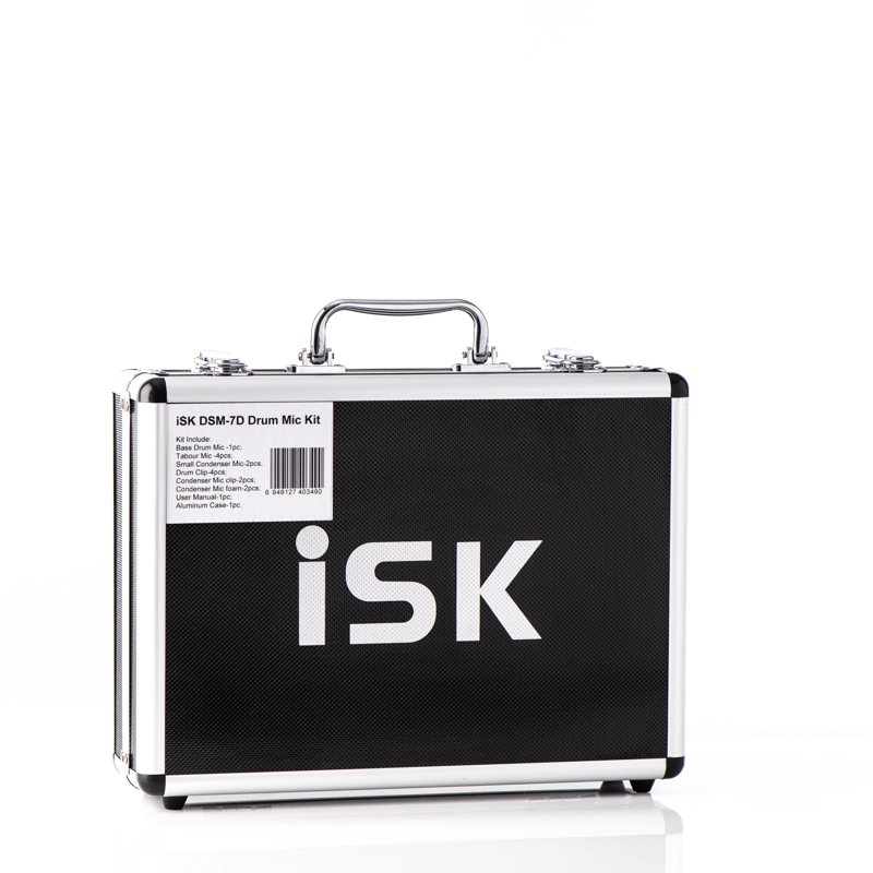 SET DE MICROFONOS PARA BATERIA PIEZAS DSM-7D ISK - 2
