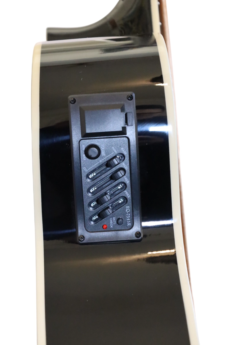 GUITARRA EQ CUERDA MET 40' BANDS GLOSSY BIL-404-EQ-BK BILBAO - 4