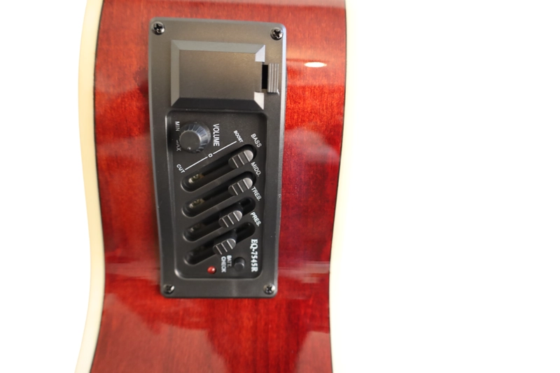 GUITARRA EQ CUERD MET 40' BANDS GLOSSY BIL-404-EQ-FLM BILBAO - 4