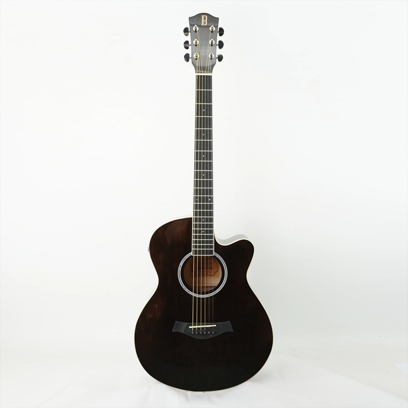 GUITARRA EQ CUER MET 40' BANDS GLOSSY BIL-404-EQ-TOB BILBAO - 1