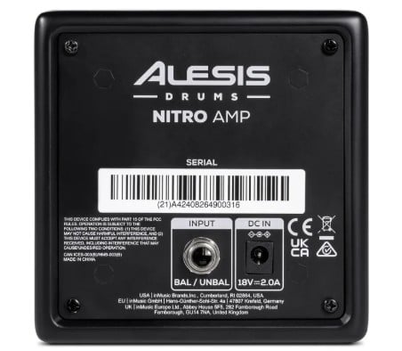MONITOR - AMPLIFICADOR BATERIA ELECTRONICA NITROAMP ALESIS - 2