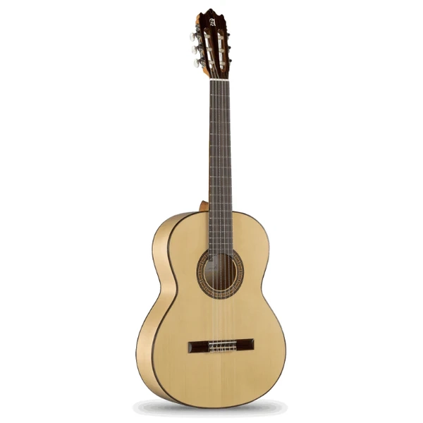 GUITARRA CLASICA 3F C/GOLPEADOR+FUNDA 4/4 10MM ALHAMBRA - 1