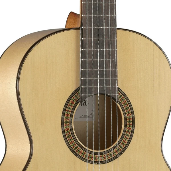 GUITARRA CLASICA 3F C/GOLPEADOR+FUNDA 4/4 10MM ALHAMBRA - 3