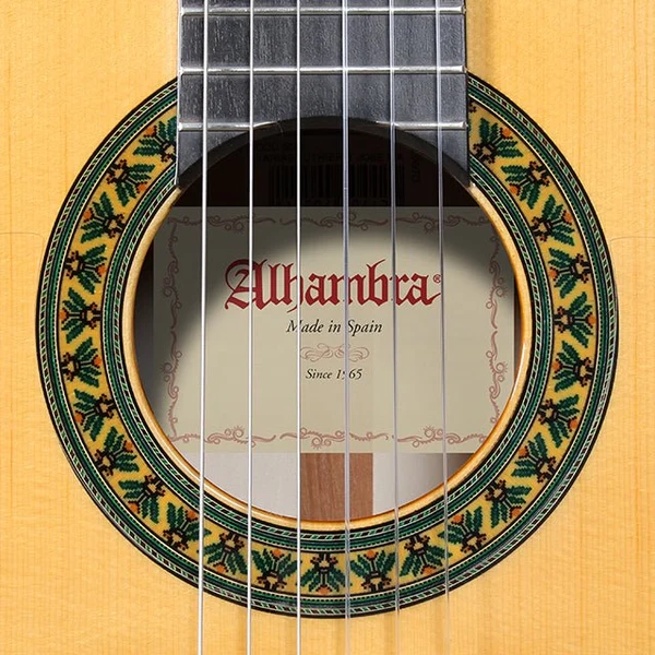 GUITARRA CLASICA 5F C/GOLPEADOR+FUNDA 4/4 25 MM ALHAMBRA - 4