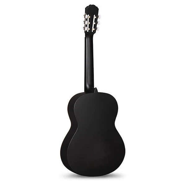 GUITARRA CLASICA 1C BLACK SATIN + FUNDA 4/4 10 MM ALHAMBRA - 2