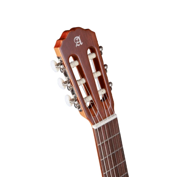 GUITARRA CLASICA 1C BLACK SATIN + FUNDA 4/4 10 MM ALHAMBRA - 4