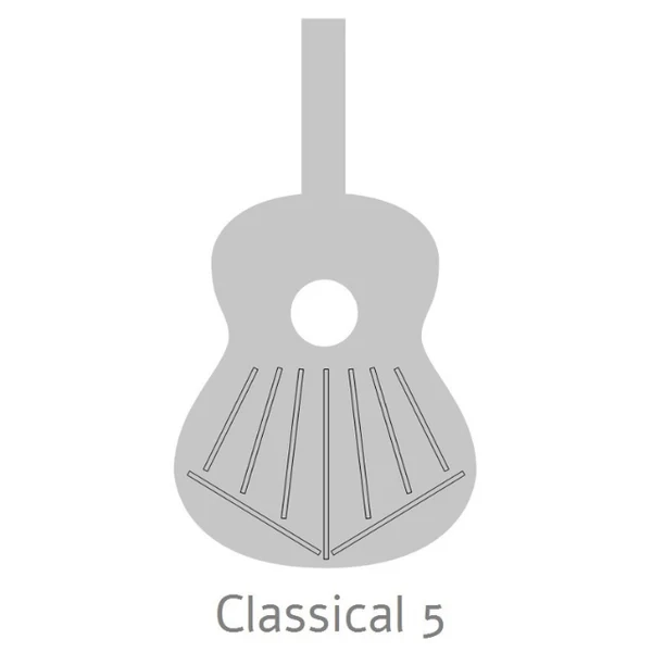 GUITARRA CLASICA 5P+FUNDA 4/4 25 MM ALHAMBRA - 6