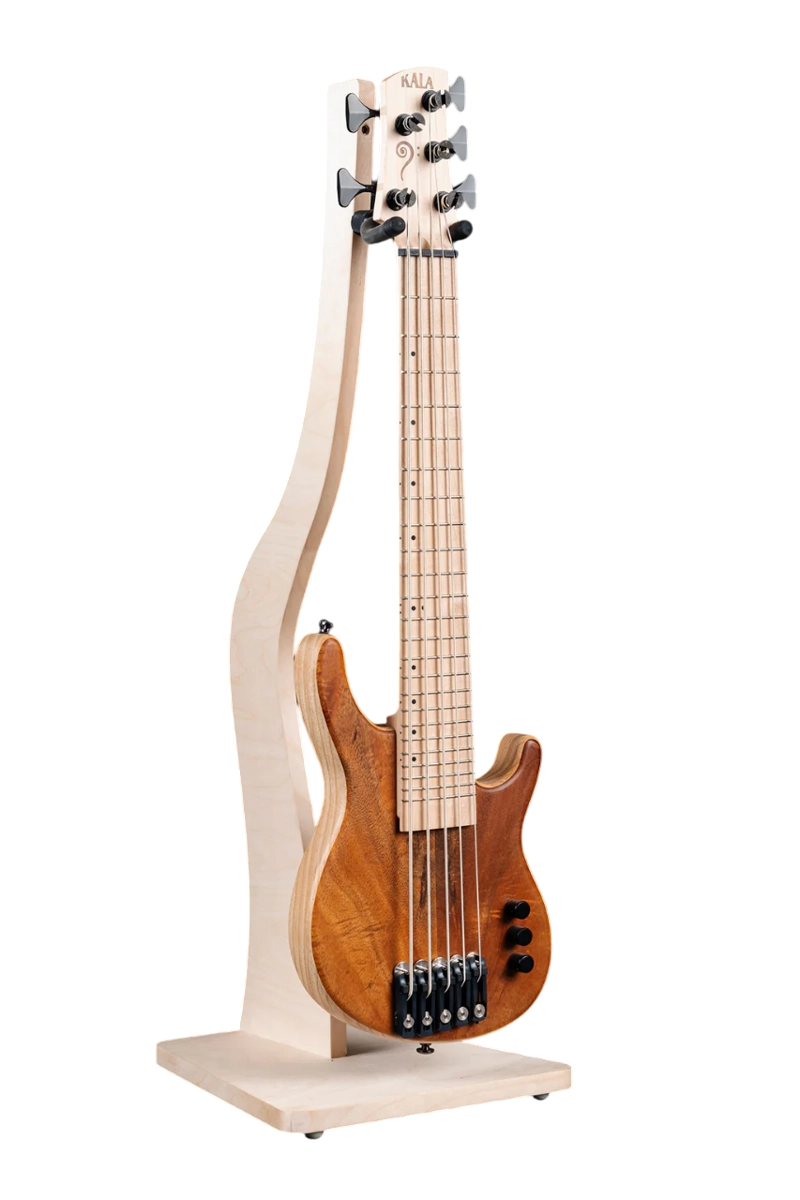 UBASS HAWAIIAN KOA 5 STG KOA FRETTED UB5-KOA-FS KALA - 3