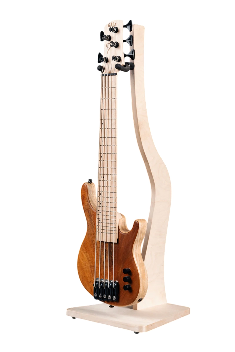 UBASS HAWAIIAN KOA 5 STG KOA FRETTED UB5-KOA-FS KALA - 4