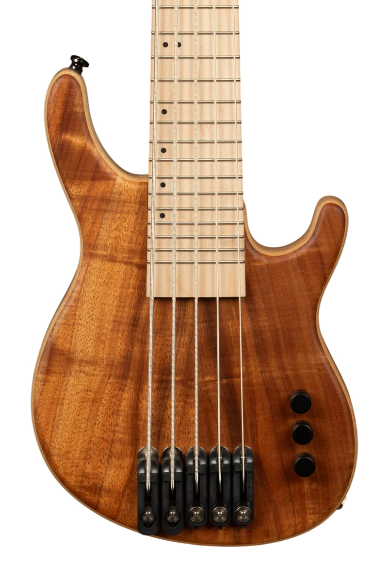 UBASS HAWAIIAN KOA 5 STG KOA FRETTED UB5-KOA-FS KALA - 6