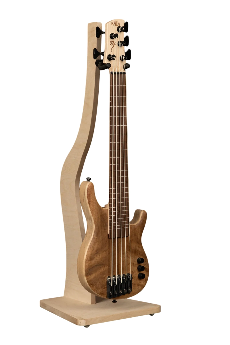 UBASS HAWAIIAN KOA 5 STG KOA FRETLESS UB5-KOA-FL KALA - 1