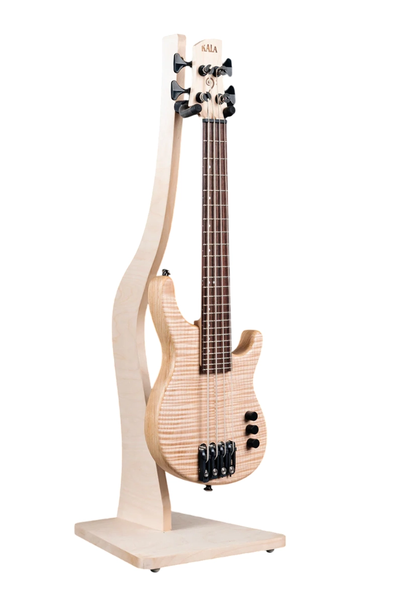 UBASS CALIFORNIA 4 STG MAPLE FRETTED UB4-MAP-FS KALA - 1