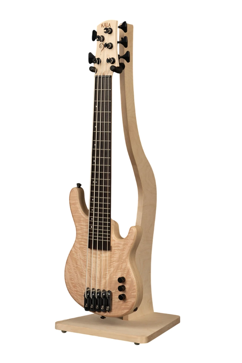 UBASS CALIFORNIA 5 STG MAPLE FRETTED UB5-MAP-FS KALA - 3