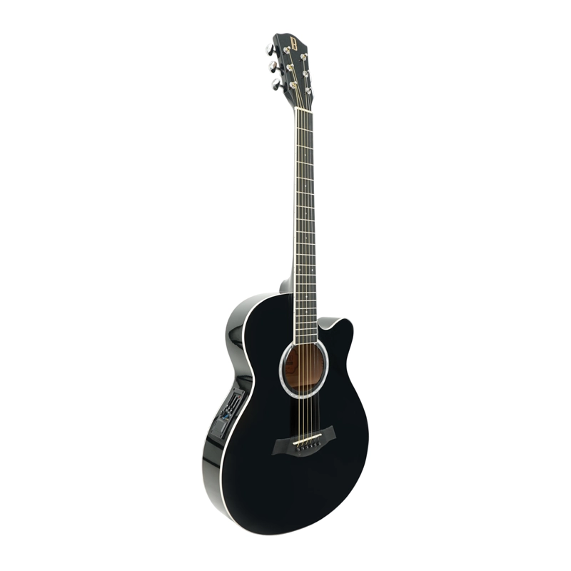 GUITARRA THIN EQ CUERDA METALICA 40' 3 BIL-403-EQ-BK BILBAO - 2