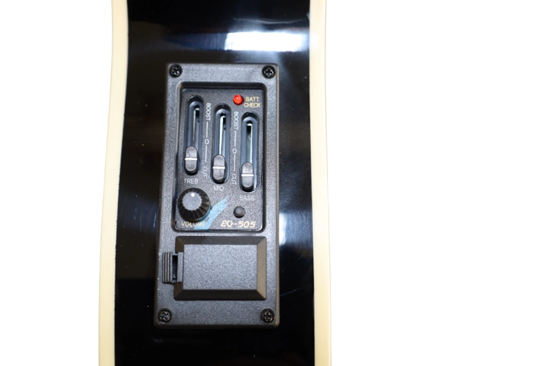 GUITARRA THIN EQ CUERDA METALICA 40' 3 BIL-403-EQ-BK BILBAO - 4