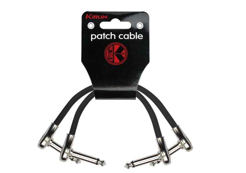 PACK 2 PATCH CABLE PEDAL 0,3M ANGULO PSK2-243-0,3M KIRLIN - 1